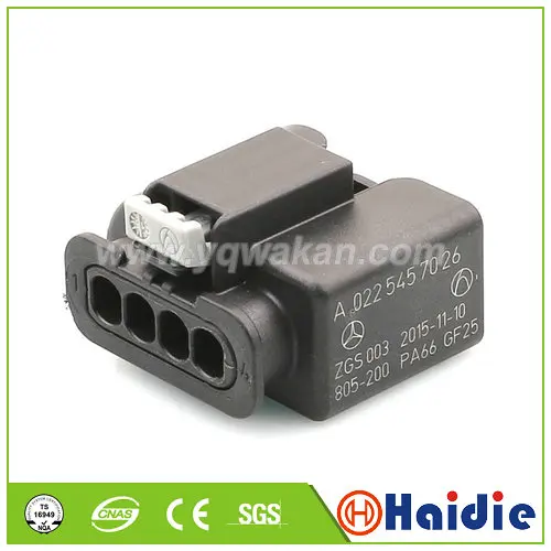 

4pin женский водонепроницаемый корпус гнездо 805200521 автоматический разъем с клеммами и резиновыми уплотнениями 805-200-521