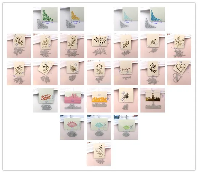 Лист Трафаретный вырубной Штамп для DIY Скрапбукинг/фотоальбом декоративное