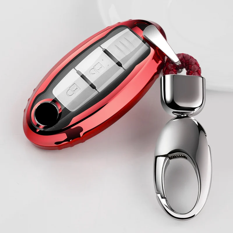 Новинка прочный Чехол из мягкого ТПУ с полным покрытием для автомобильного ключа