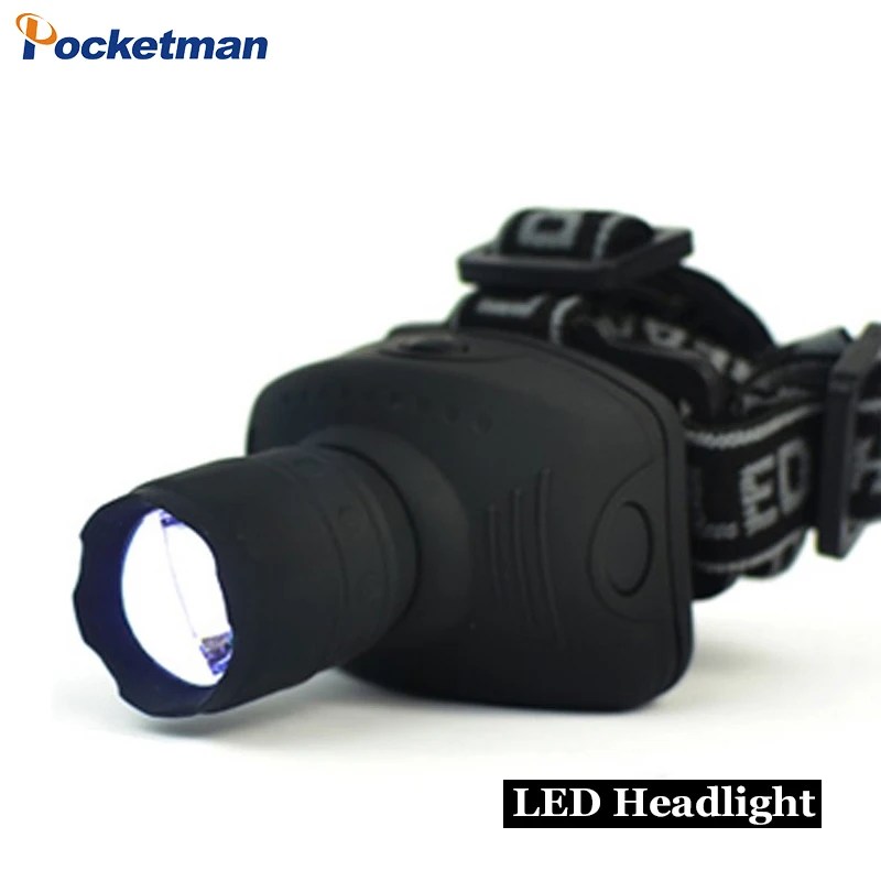 

Mini Portable LED Headlamp 3 Modes Waterproof Headlight Zoomable Head Lamp Torch Head Light for Outdoor Night Fishing Lighting