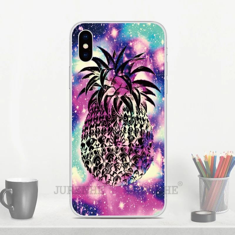 Принт резиновый мягкий из ТПУ Fundas ананасы фрукты чехол для телефона Oneplus One / 6 plus 7
