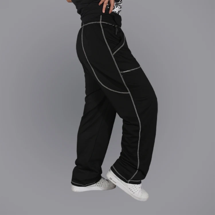 Весна 2020 мужские спортивные брюки свободные трикотажные махровые длинные в