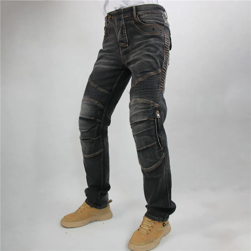 Мотоциклетные брюки унисекс всесезонные Арамидные джинсы для мотокросса