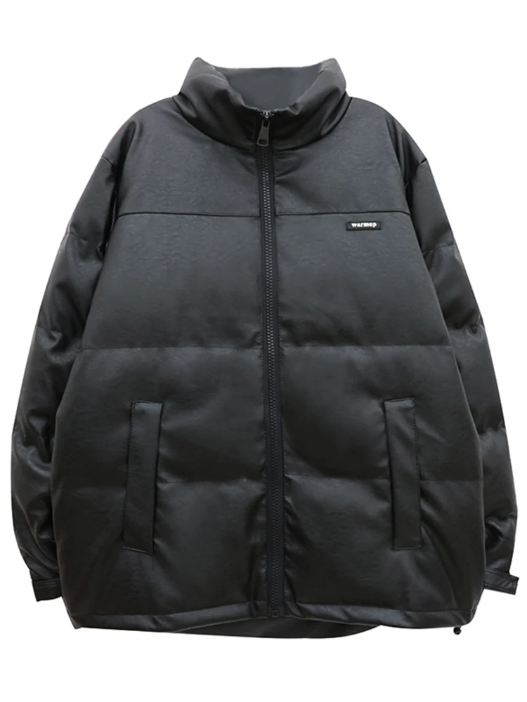 Хлопковый пуховик зимняя женская новая модная черная пуховая стеганая куртка