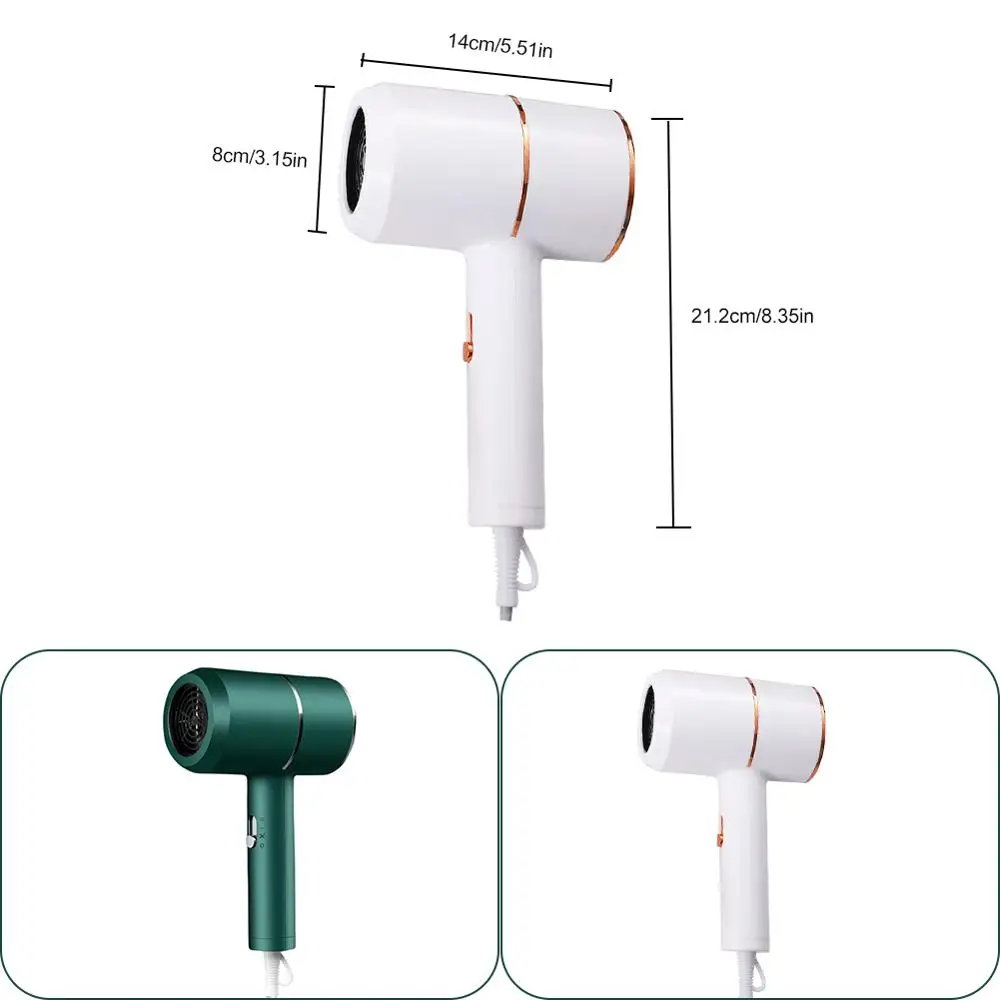 

700W Colorful Cold and Hot Hair Dryer High End Hammer Hair Dryer High Power Mute Household Hair Dryer for Faster Drying Dropship