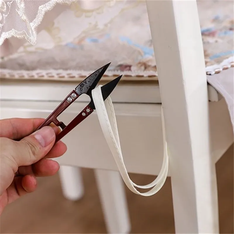 Набор простых однотонных скатертей 13 шт./компл. с чехлами для стульев элегантная