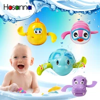wind up clockwork dabbling swimming turtle fish animal bath toys for children baby 1 year happy summer pool time kids gift