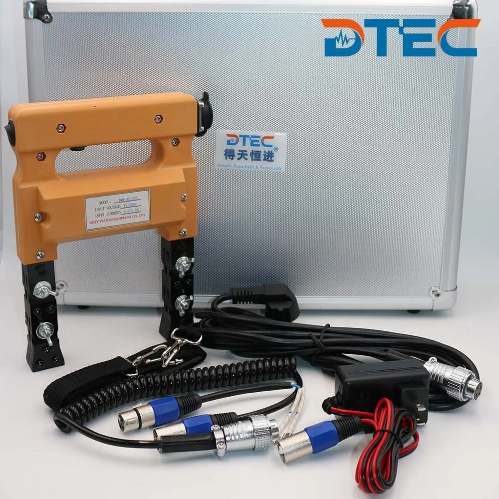 

DTEC DMY12-220 Dual Magnetic Yoke Flaw Detector DC AC power supply 12V battery 220V switch white light
