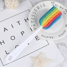 Радужная цветная кухонная щетка в виде чашки для зеркального очистителя кофейного чая, семейные щетки для мытья, инструменты