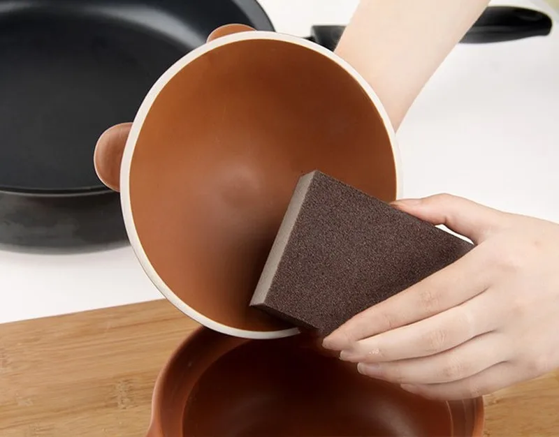 5 шт. волшебный спонж стиратель хлопок нано-наждак губки для офисных туалетных