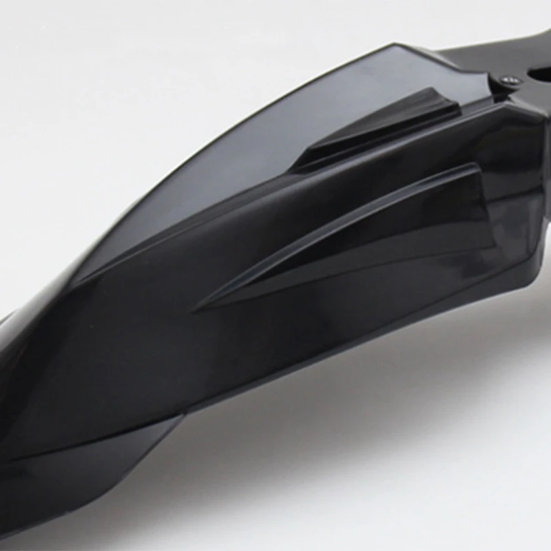 Пластиковые универсальные супер мото черные передние крылья для Honda Yamaha Suzuki Drz Kx Yz