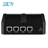 xcy firewall appliance mini pc intel atom e3845 quad cores 4gb ram 64gb ssd 4x gigabit ethernet x86 router medium sized networks
