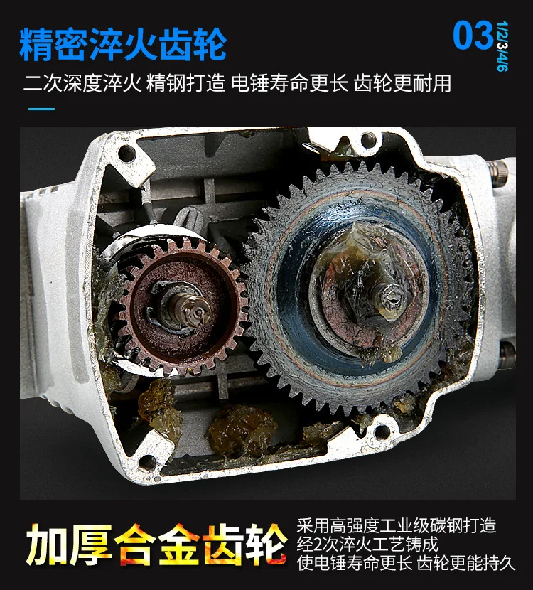 220V 1200W многофункциональная высокомощная Ударная дрель и электрическая дрель Многофункциональные бытовые электрические инструменты