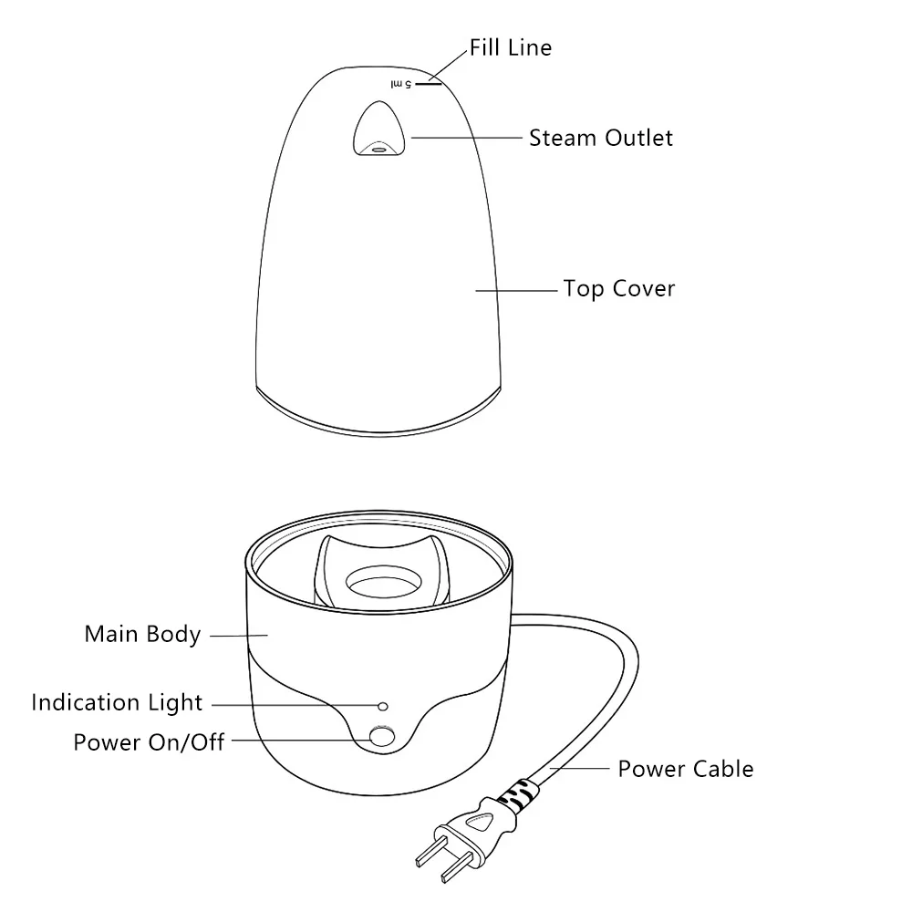 Стерилизатор менструальной чаши медицинский Электрический пароочиститель для