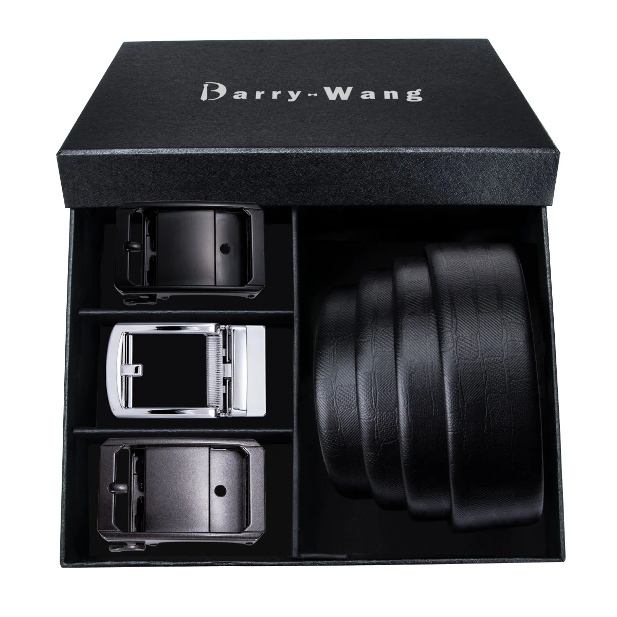 PT-0006 Barry. Wang, автоматическая пряжка, натуральная кожа, роскошные ремни для мужчин, 110 см-150 см, длинные, Пряжка из сплава, мужские ремни, Подарочная коробка, наборы