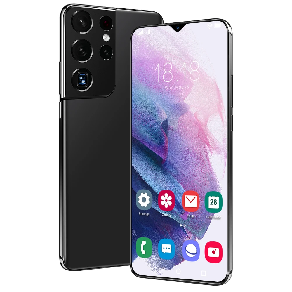 

Global Version S21 Ultra 6.7 Inch Smartphone 6800mAh Full Screen Deca Core 16GB 512GB 4G LTE 5G Smartphones 2021new