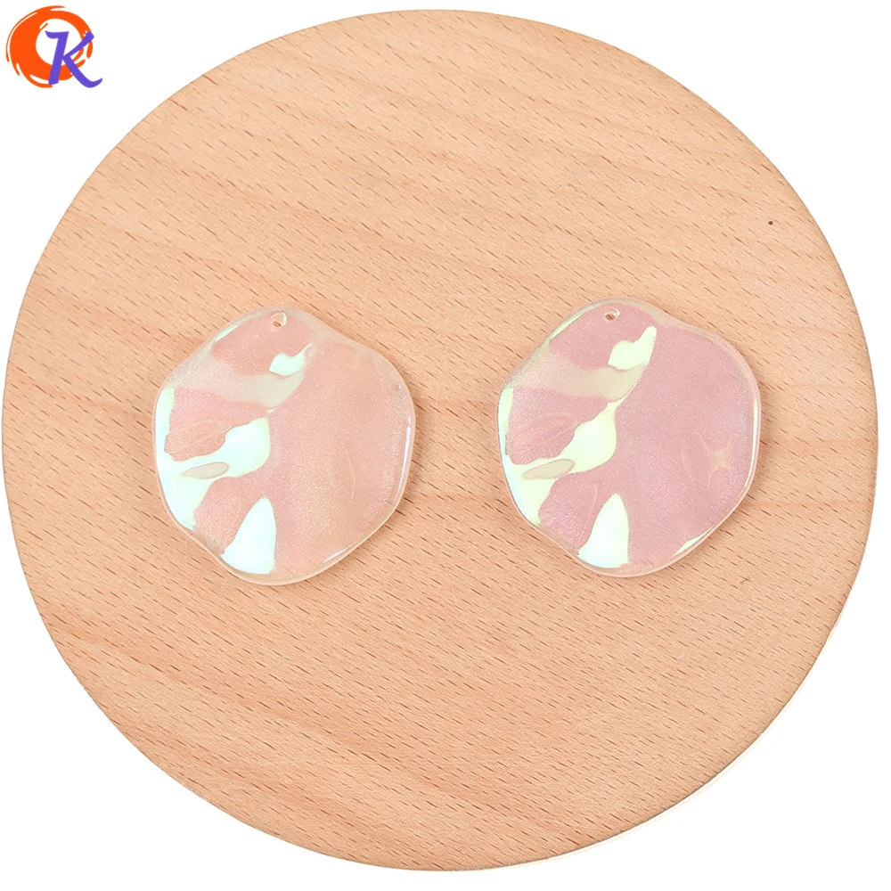 Cordial Design 30*32MM 50Pcs Jewelry Accessories/Hand Made/Aurora Effect/Resin Beads/DIY Charms/Jewelry Making/Earring Findings | Украшения