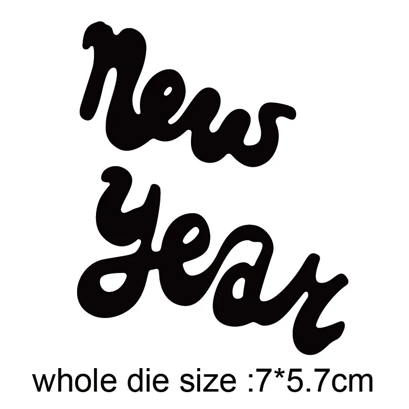 

metal cutting dies cut die mold new year decoration Scrapbook paper craft knife mould blade punch stencils dies