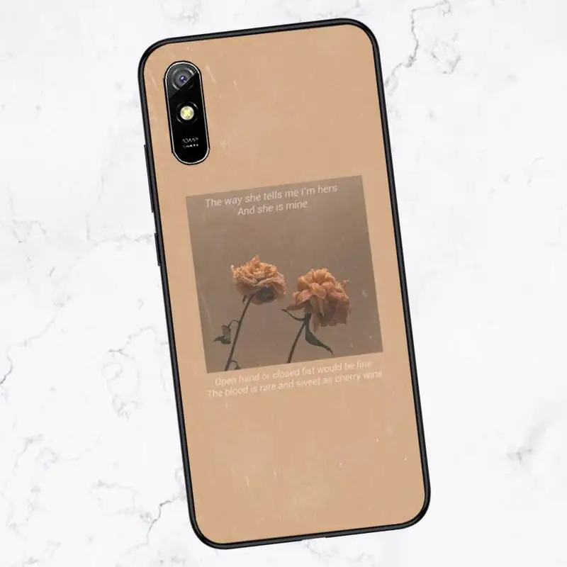 

Great Aesthetic art Pink Yellow Phone Case For Xiaomi Redmi 4x 5 plus 6A 7 7A 8 mi8 8lite 9 note 4 5 7 8 pro