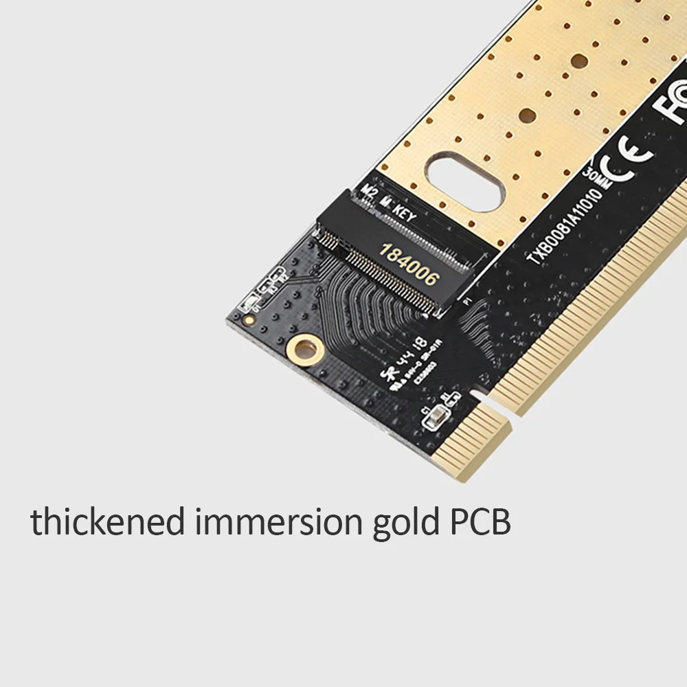 M.2 NVMe SSD адаптер M2 к PCIE 3 0 X16 контроллер карта M ключ интерфейс поддержка PCI Express 0x4