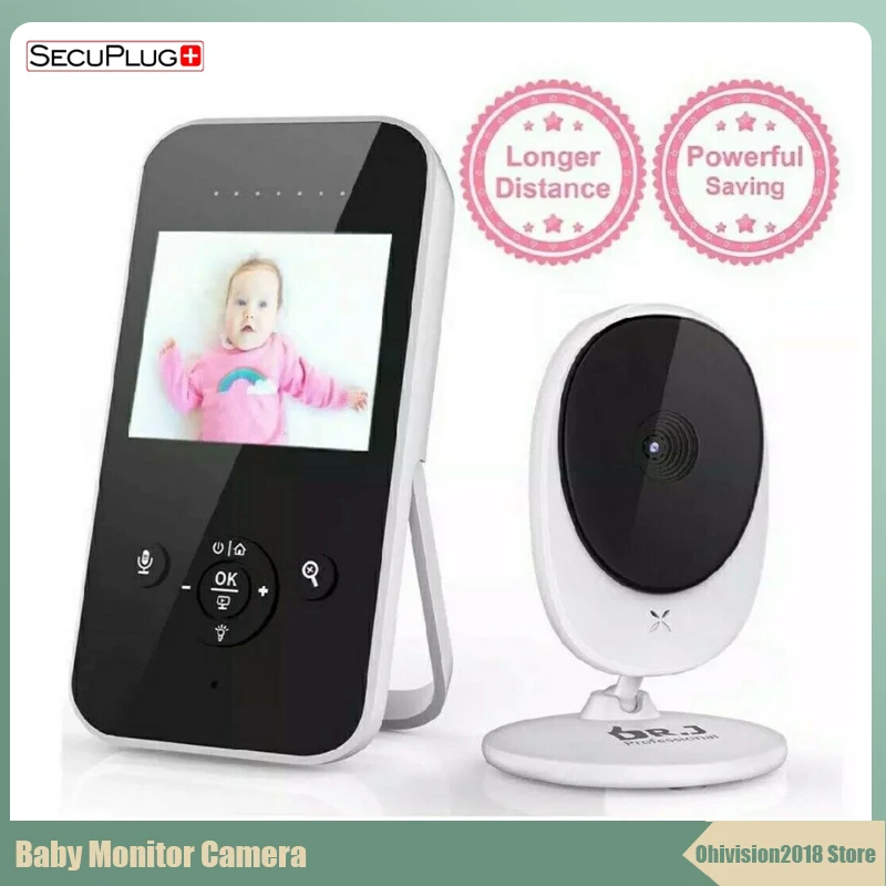 

SP810 Wireless Video Baby Monitor Color display Security Camera 2 Way Talk Night Vision Baby Room Temperature Monitoring