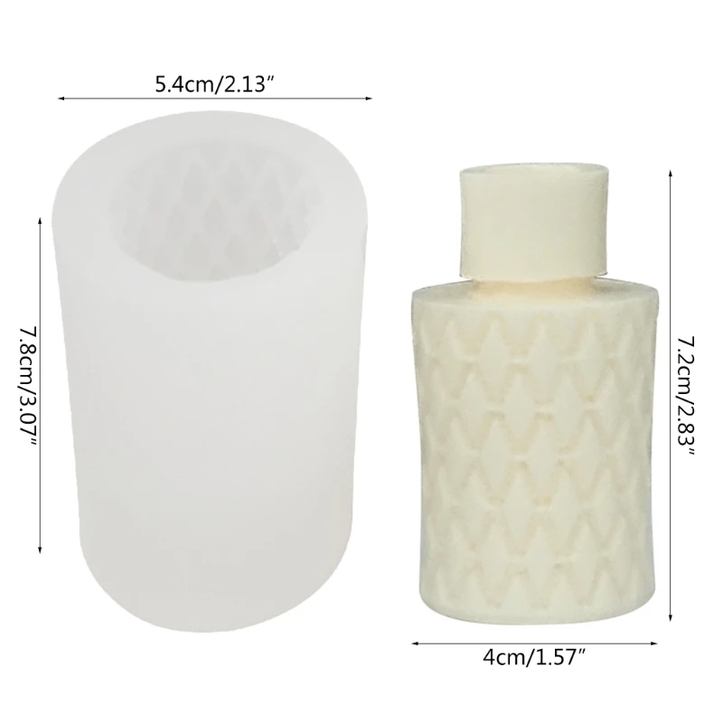 

3D Mini Vase Silicone Mold Gypsum Clay Crystal Epoxy Plaster Mould DIY Crafts 23GB