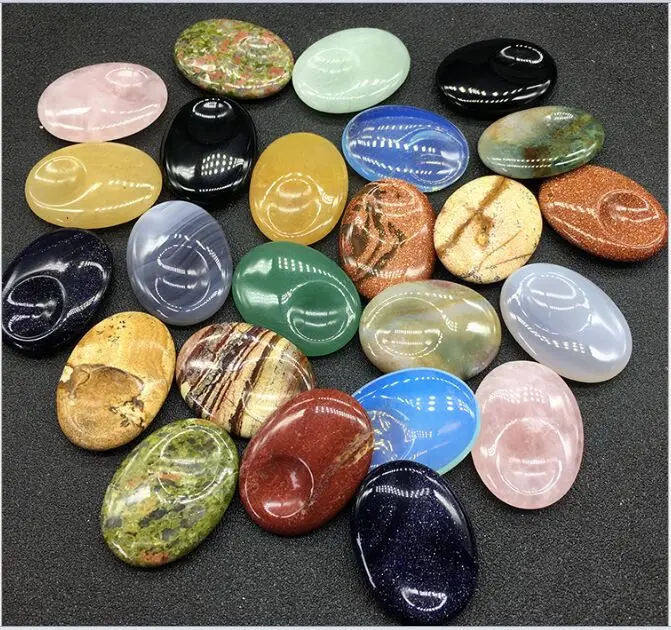 2 шт. натуральный украшенные разноцветными кристаллами нефрита агатовый порошок