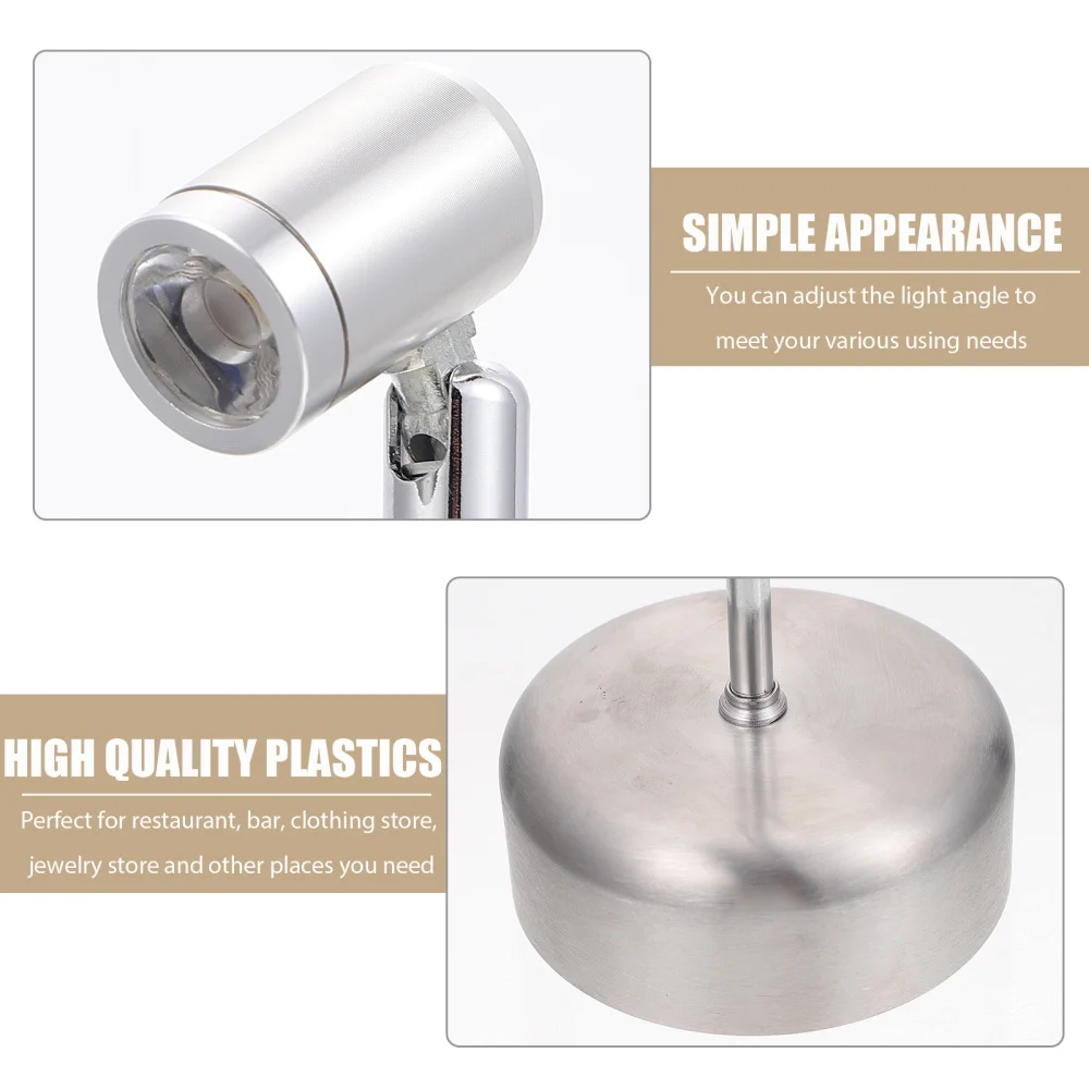 

1Pc Table Lamp for Cafe Bar Adjustable Tabletop Spotlight LED Table Light