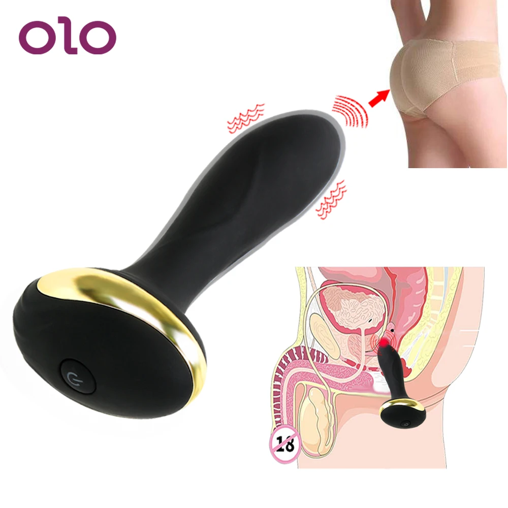 Силиконовая Анальная пробка OLO 10 Mode товары для взрослых секс-игрушки мужчин
