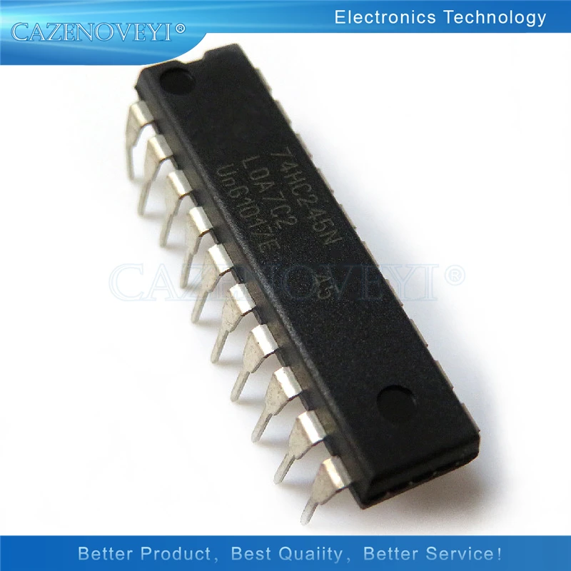 10 шт./лот SN74HC245N DIP20 SN74HC245 DIP 74HC245N DIP-20 74HC245 Новый и оригинальный IC в наличии