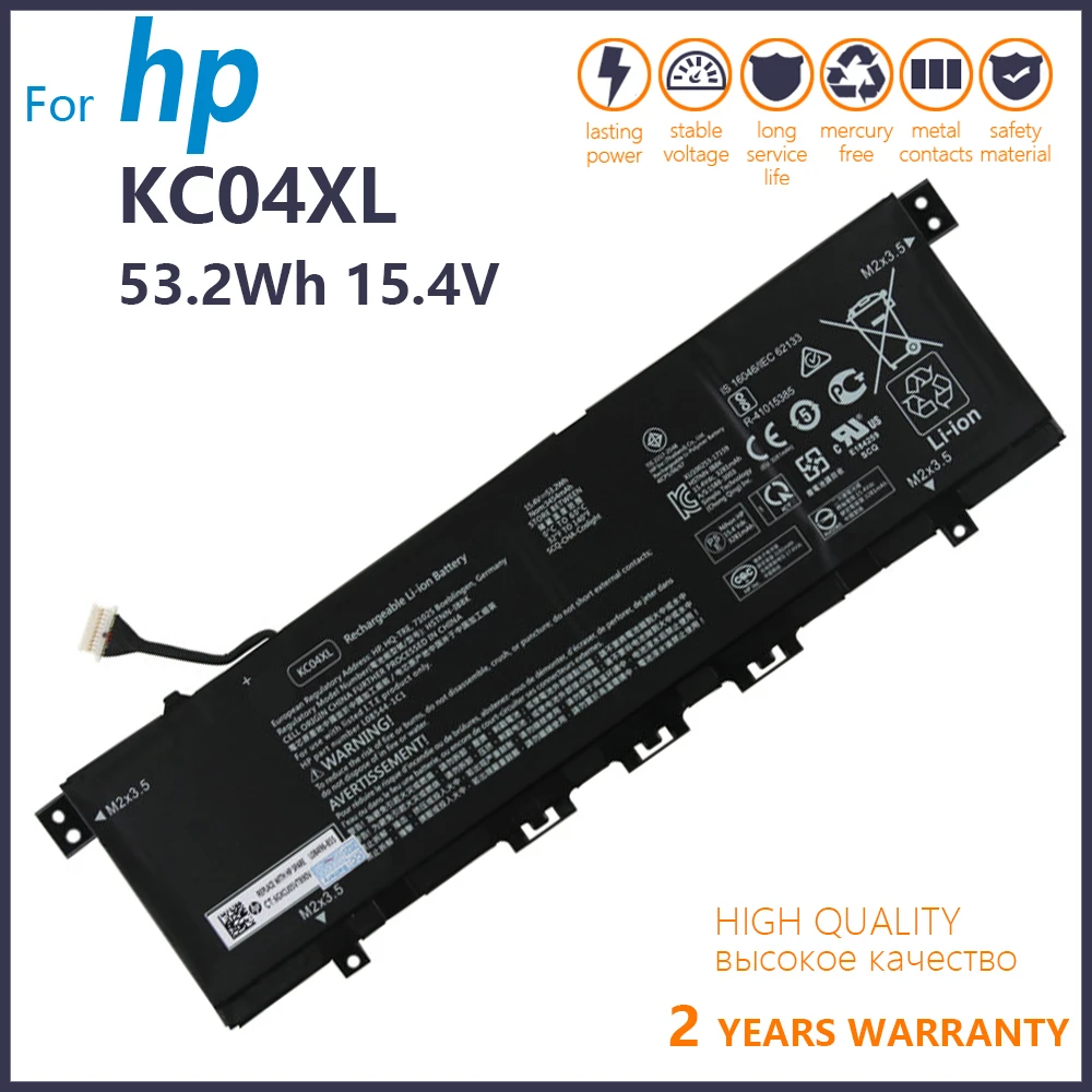 

100% New Genuine KC04XL original laptop battery for HP ENVY 13 x360 PC 13 13-ah0001la HSTNN-DB8P L08544-2B1 L08496-855 Batteria