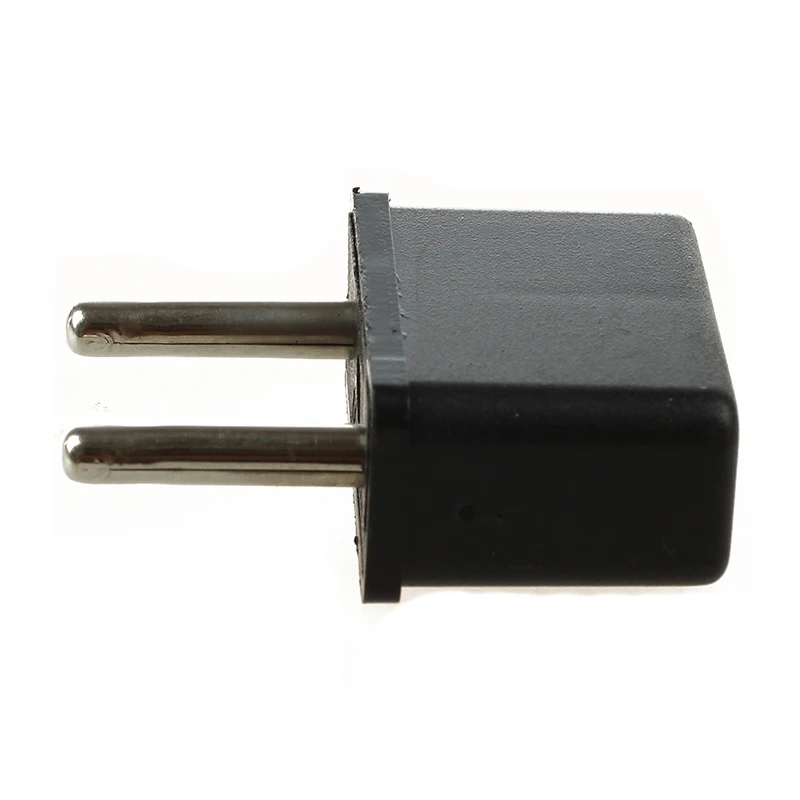 Plug Adapter for USA Flat to Europe Round Pin | Электроника