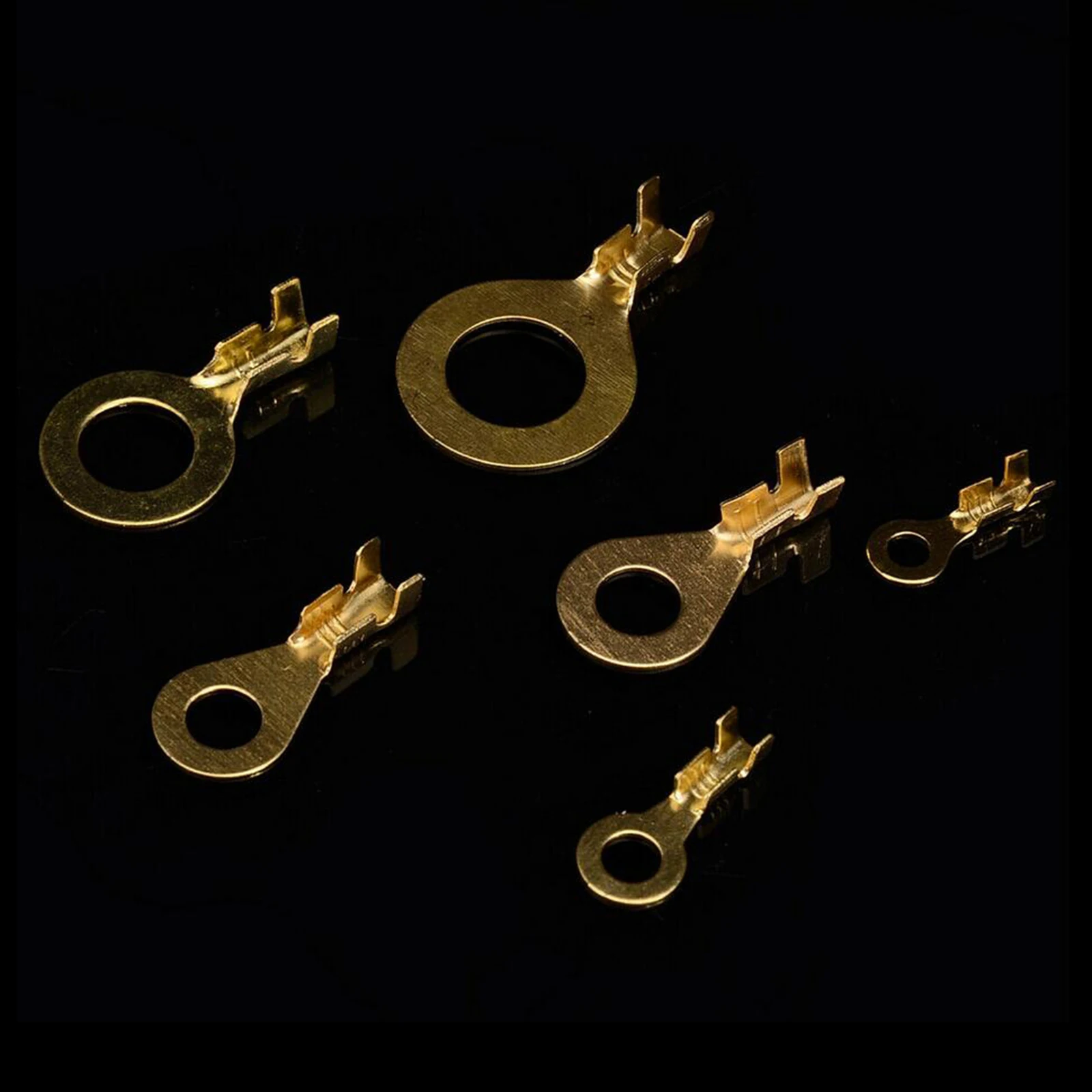 

150 шт латунные кольцевые обжимные клеммы быстроразъемные смешанные электрические комплекты