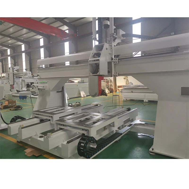 5 осевой с ЧПУ для резьбы по дереву ATC фрезерный станок прессформа из пенопласта 3d