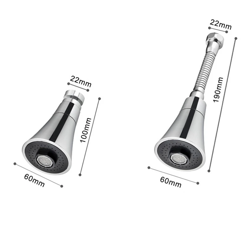 

Pressurized Faucet Splash-Proof Foamer Household Kitchen Filter Faucet Extension Water-Saving Device