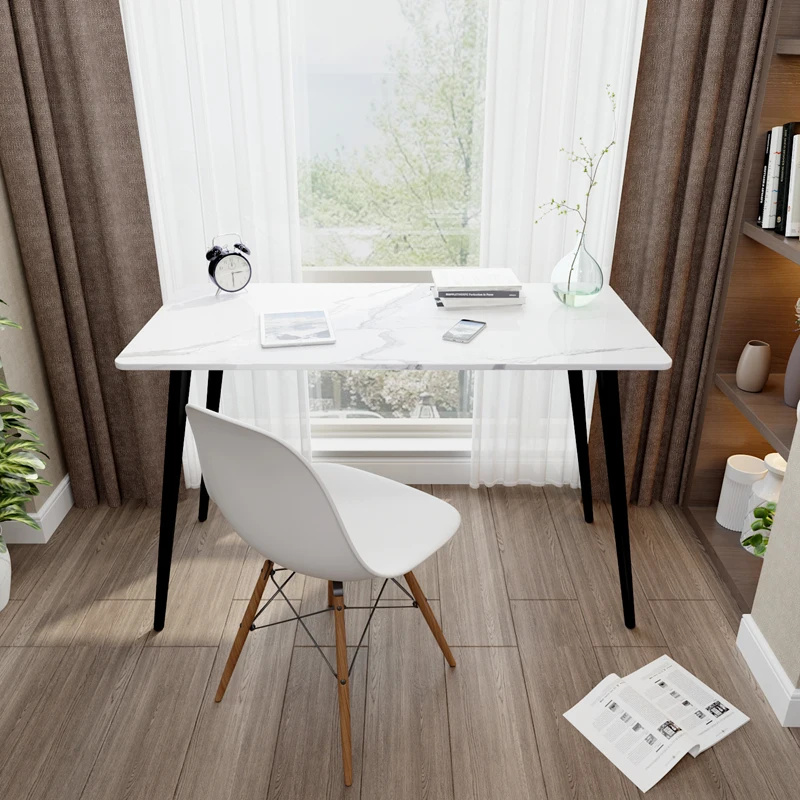 Настольный компьютерный стол в скандинавском стиле современный минималистичный