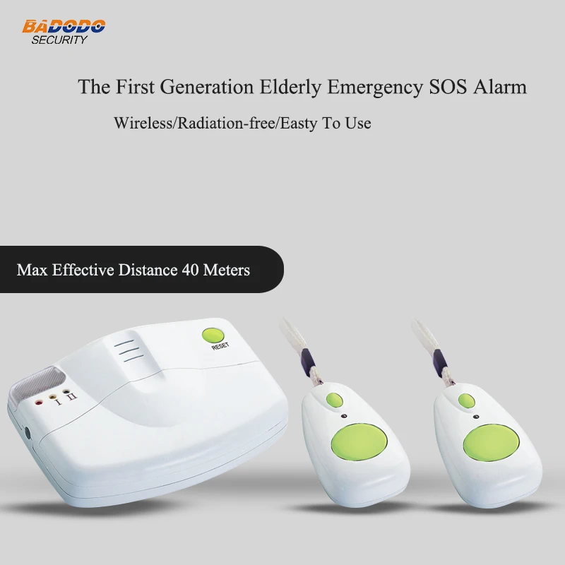 Пожилой ребенок терпеливый старший беспроводной SOS аварийный вызов помощь
