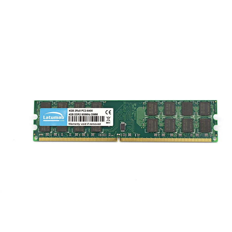 Latumab Оперативная память DDR2 4 ГБ 8 800 МГц PC2 6400 для AMD Чипсет процессора материнская