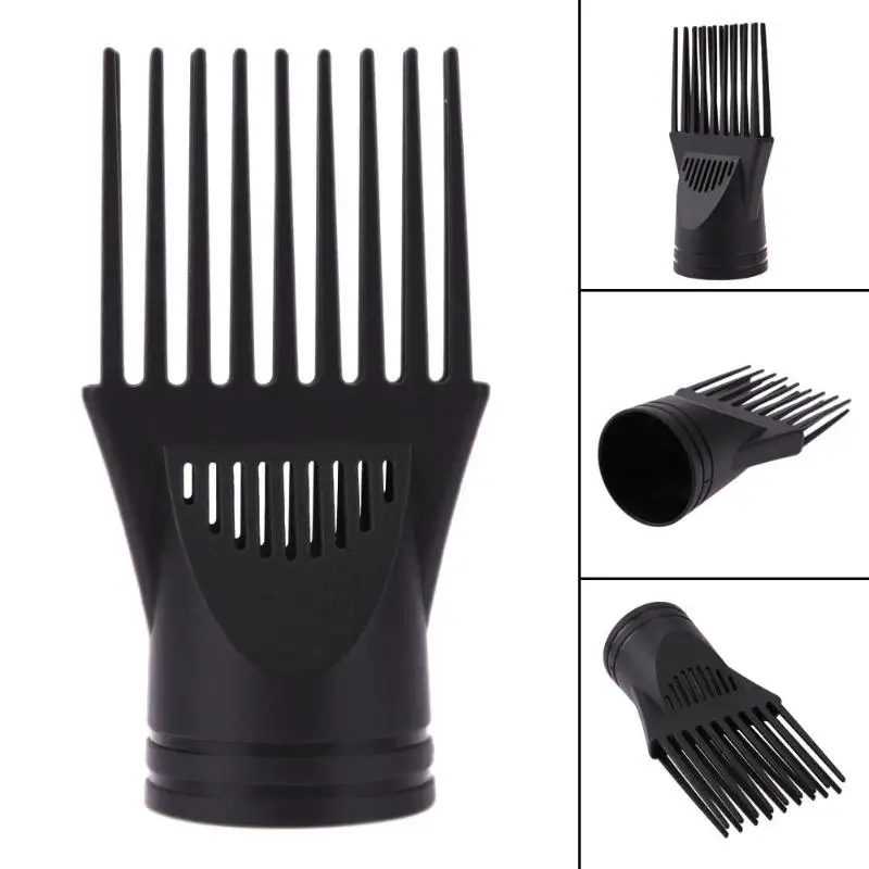 

Pro Hairdressing Salon Tool Hair Straight Diffuser Comb Hair Blower Collecting Wind Hair Nozzle Comb Hairdressing Salon& HomeUse