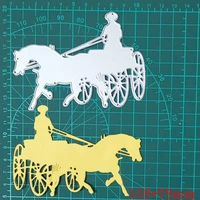 french noble royal carriage metal cutting dies for stamps scrapbooking stencils diy paper album cards decor embossing 2020 new
