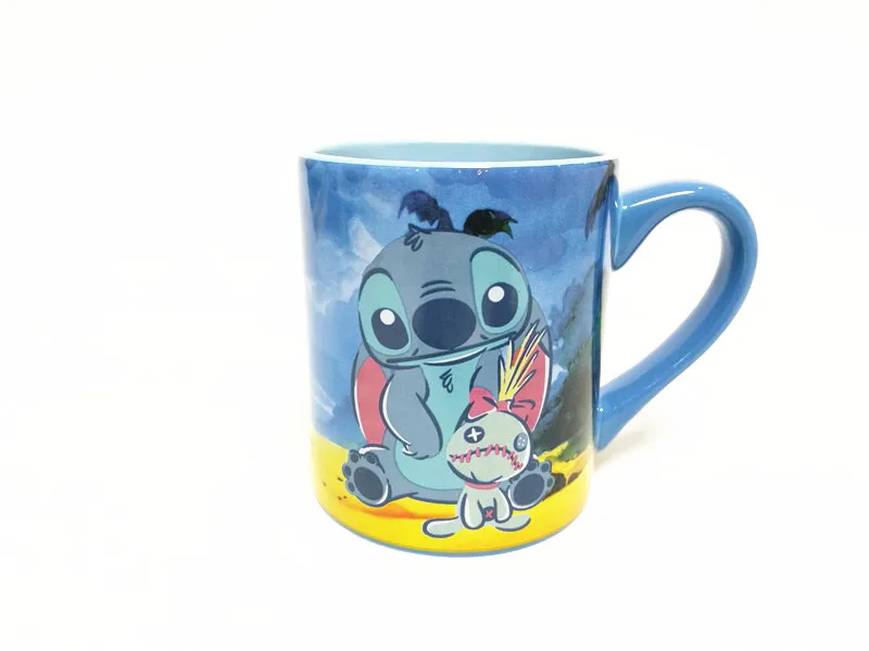 Керамические кружки для воды Disney Mark Stitch Cartoon завтрака большой вместимости|Кружки|