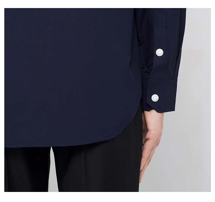 

2021 TB THOM Fashion Brand Shirts Men Cardigans Loose Clothing Spring Autumn Turn-Down Collar Cotton Striped Casual Coat