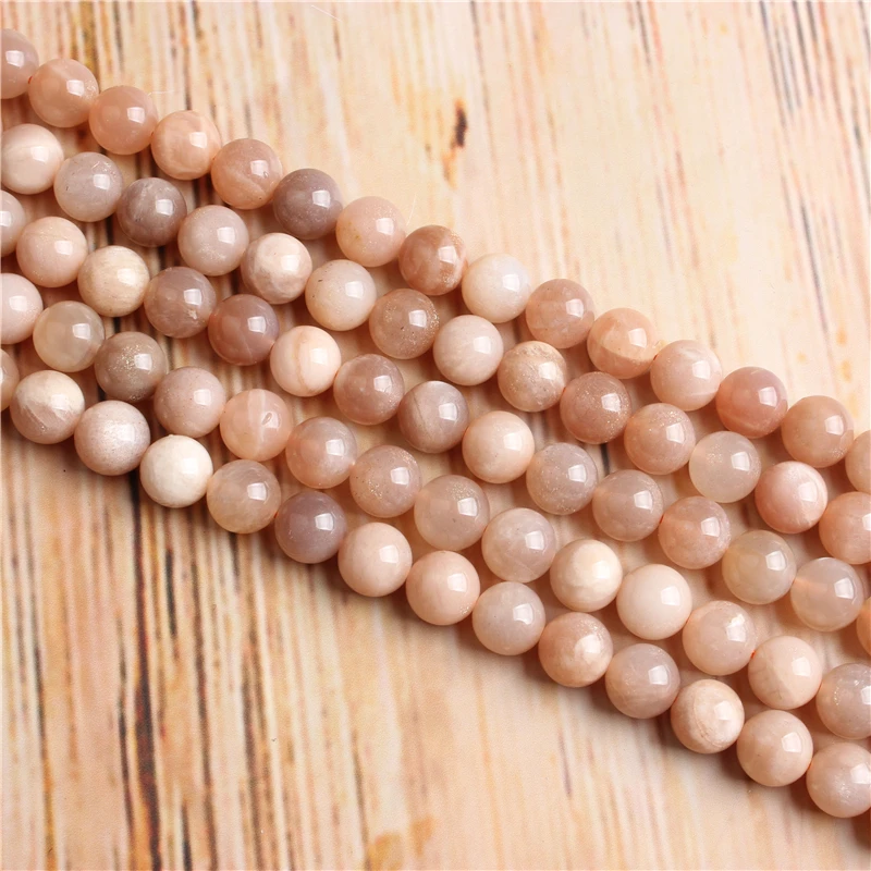 

Natural Sun Stone 4/6/8/10/12mm Natural Stone Loose Beads Matte Jewelry Bracelet Necklace Make