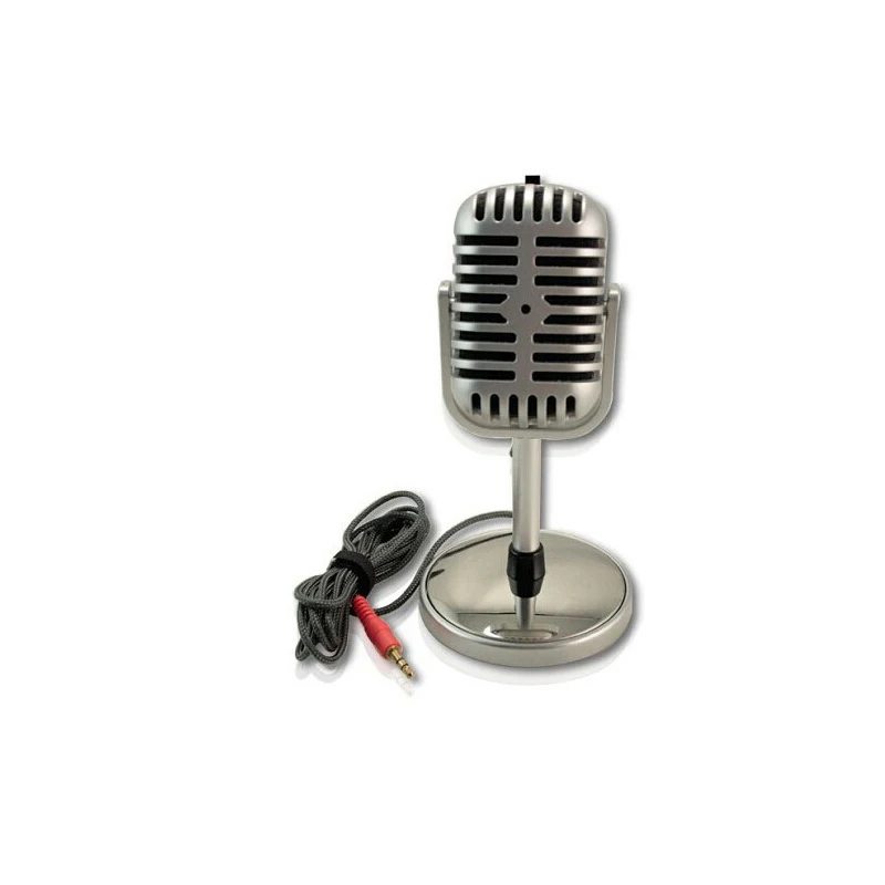 Classical Design Vintage Retro Condenser PC Laptop Studio Gooseneck Microphone MIC | Электроника