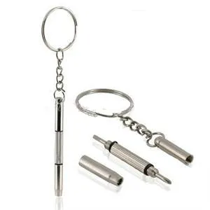 

3 in 1 Repair Keychain Screwdriver Tool For Home Sunglasses Eyeglass Cellphone Watch With Keychain Portable Hand Tools