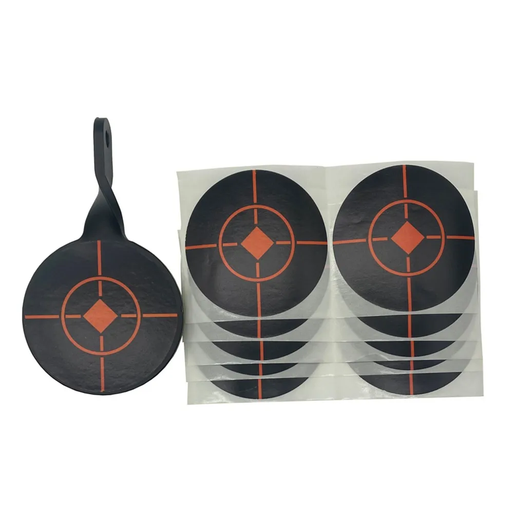 

Outdoor 1*Target Plate+1*Wire+10* Plate Paper Paintball Stainless Steel