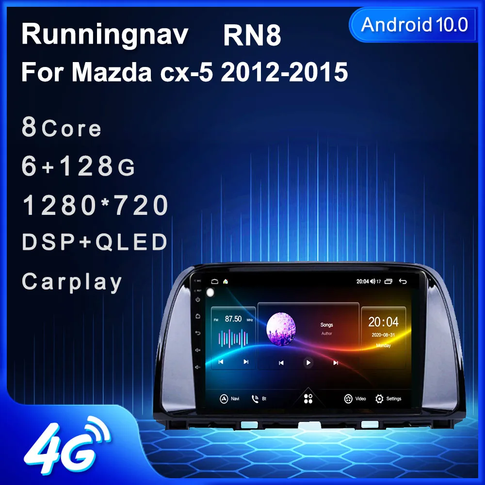 9 &quot4G LTE Android 10 1 для Mazda CX5 CX 5 2012 2015 мультимедиа автомобильный DVD плеер навигация GPS
