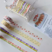 1 pc kawaii washi tape follower japanese paper masking tape tapes stickers decor stationery tape scrapbooking sstudent supplies