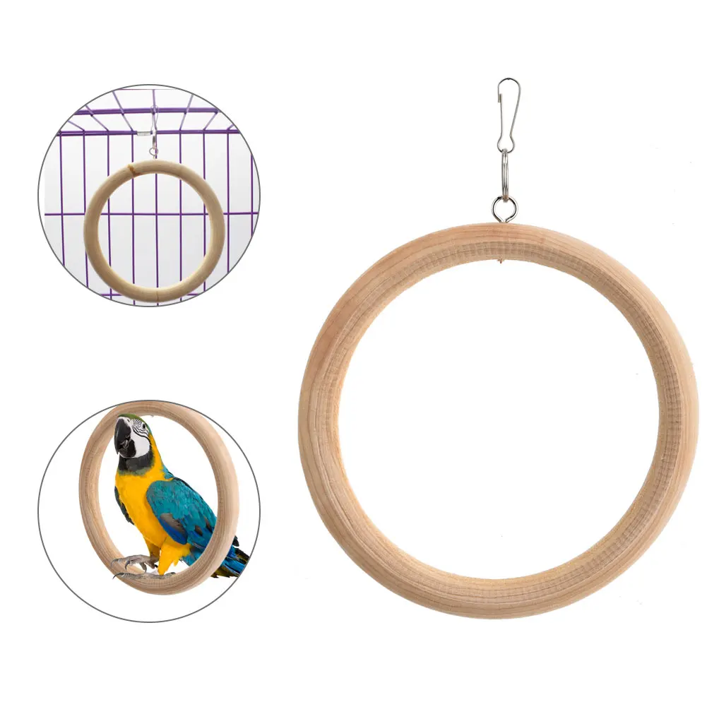 

Bird Parrot Toy Cage Hammock Swing Stand Toy Pet Bird Hanging Nest Chewing Toy Pet Products
