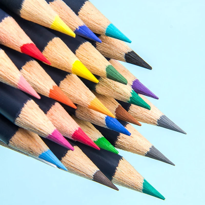 Фотокарандаш с водорастворимыми элементами 12/24/36/48 цветов профессиональные
